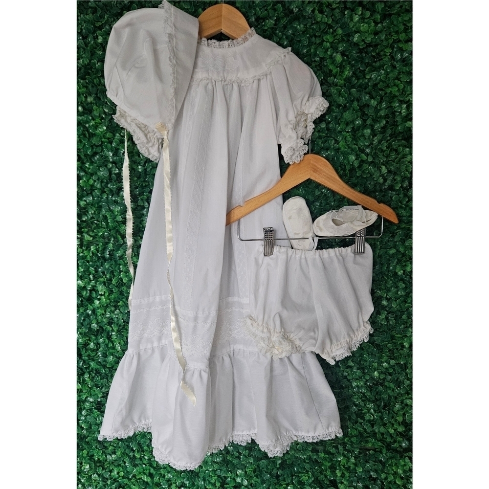 Vintage Handmade Christening Gown